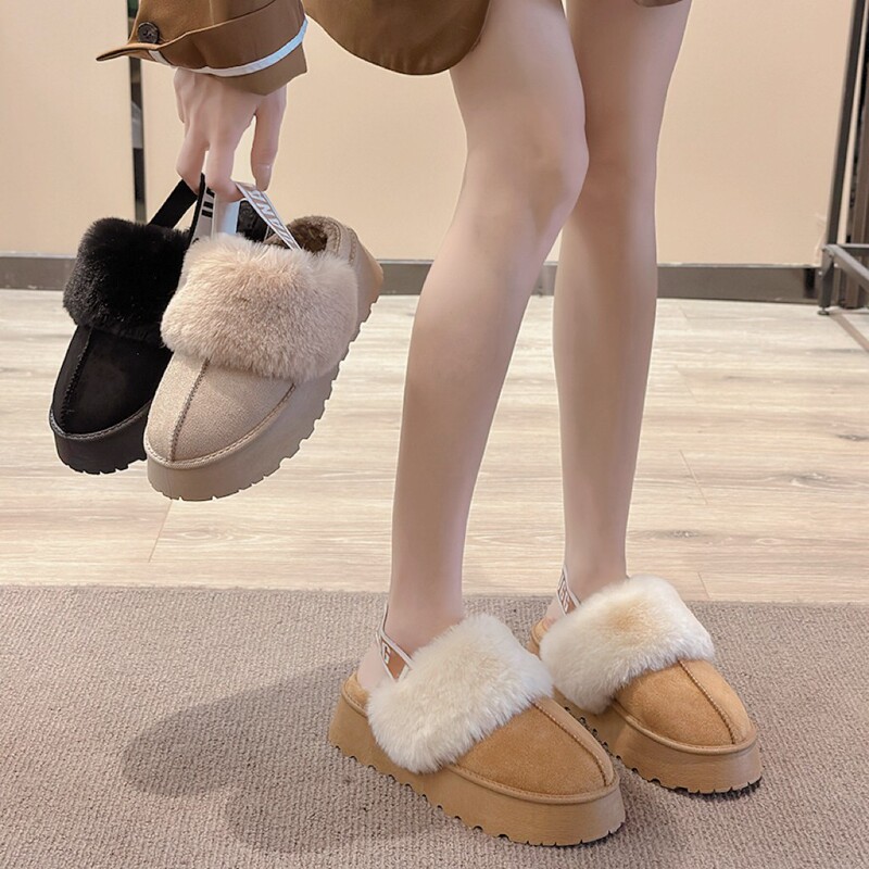 2024 Autumn and Winter Thick-Soled Non-Slip Fleece-Lined Warm Height-Increasing Cotton Slippers for Small People, Wholesale from Manufacturer, Cold-Proof 2024 Autumn and Winter Thick-Soled Non-Slip Fleece-Lined Warm Height-Increasing Cotton Slippers for Small People, Wholesale from Manufacturer, Cold-Proof