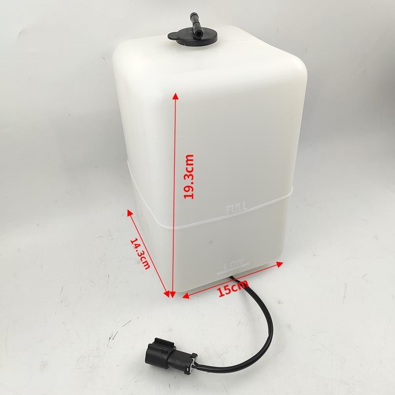 Wholesale Auxiliary Water Kettle Xiaosong Pc350 360 400-7-8 Excavator Auxiliary Water Kettle White Pe with Lid and Auxiliary Water Tank
