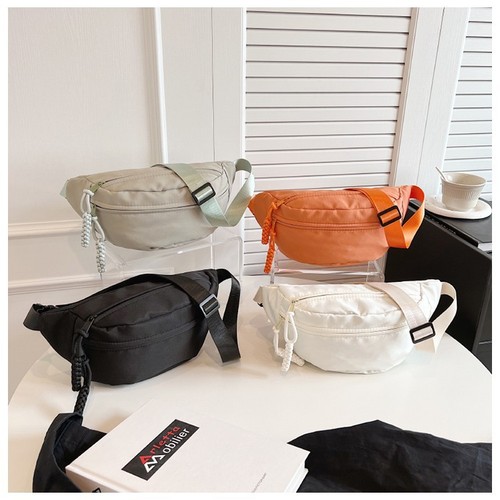 Mobile Phone Waist Bag Simple Trendy Brand Men's Chest Bag Japanese Style Lightweight Shoulder Small Backpack Women's Casual Sports Crossbody Bag