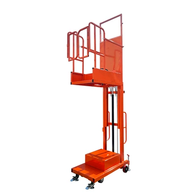 mobile elevator warehouse climbing, Avtomobil fırlanan platformaları