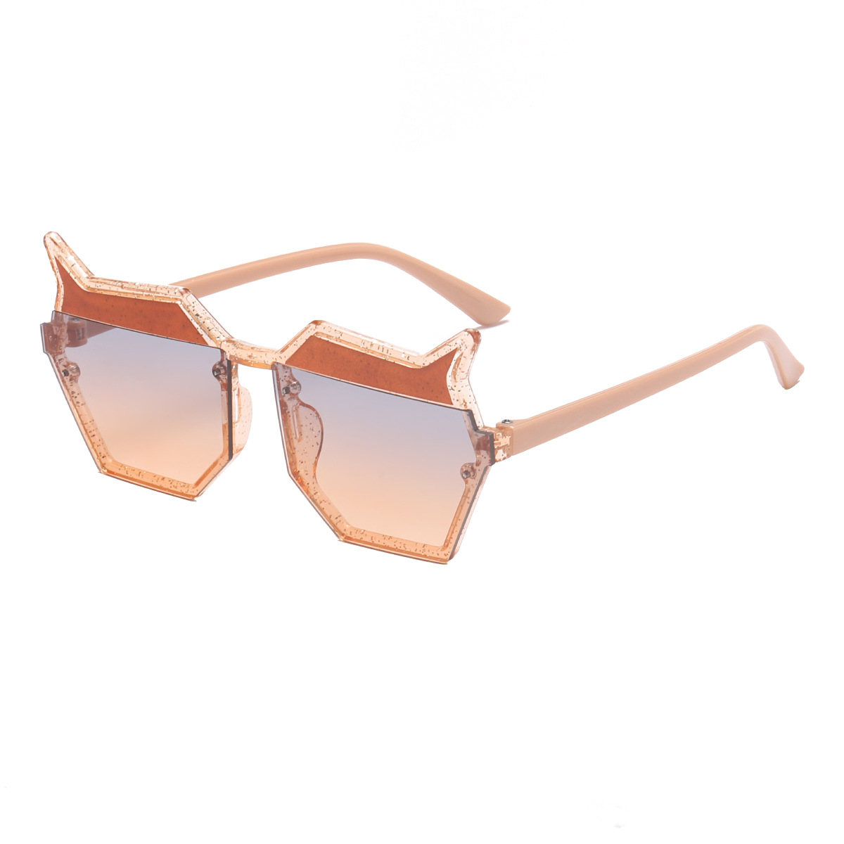 2022 nueva caricatura niu gafas de sol para niños gafas de sol lindas gafas de sol para niños