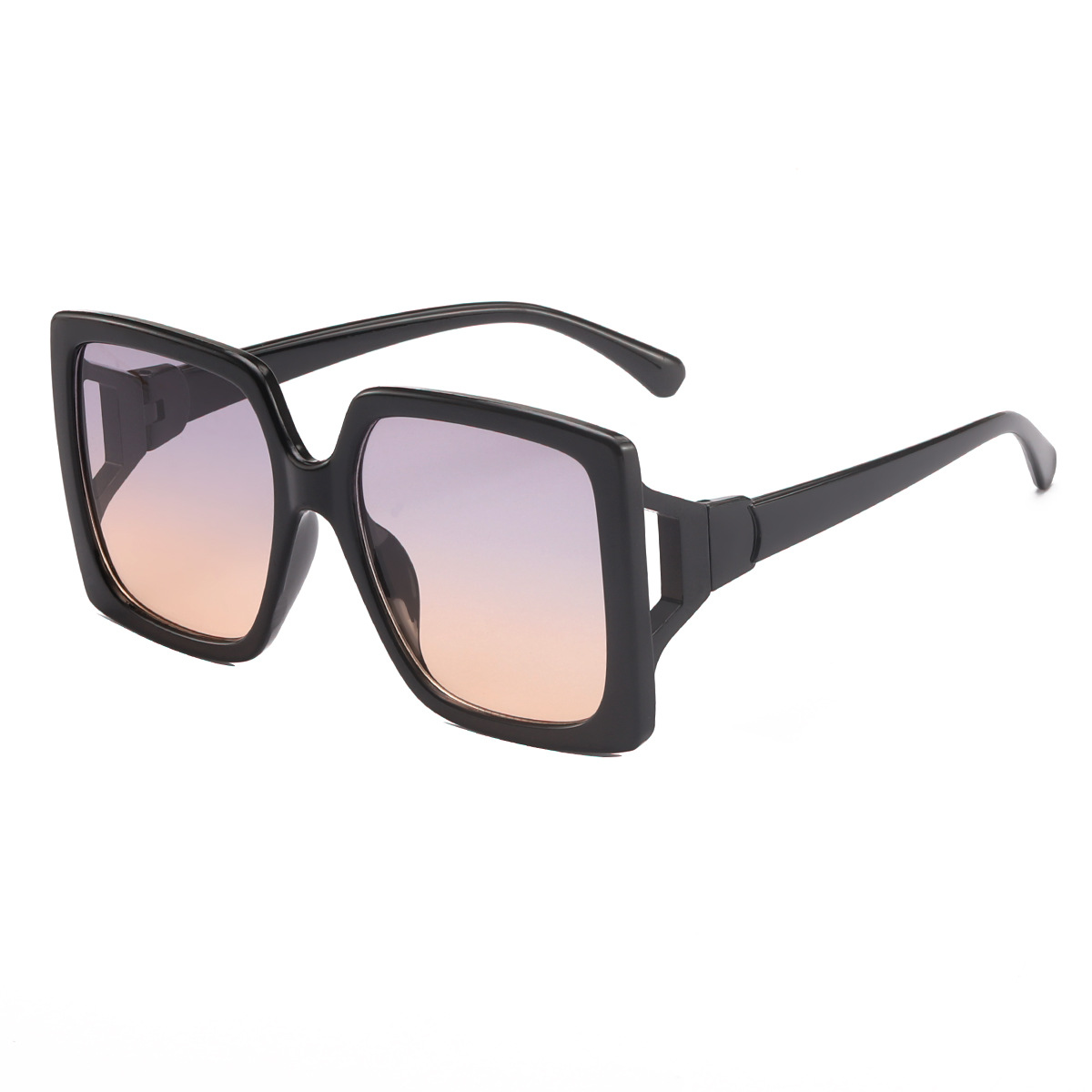 2022 nueva moda europea y americana gafas de sol cuadradas color de jalea gafas de sol huecas ins gafas de sol de moda transfronterizas