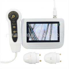 頭皮検出器髪毛包毛200倍検査携帯高精細液晶スクリーン皮5インチ充電移動