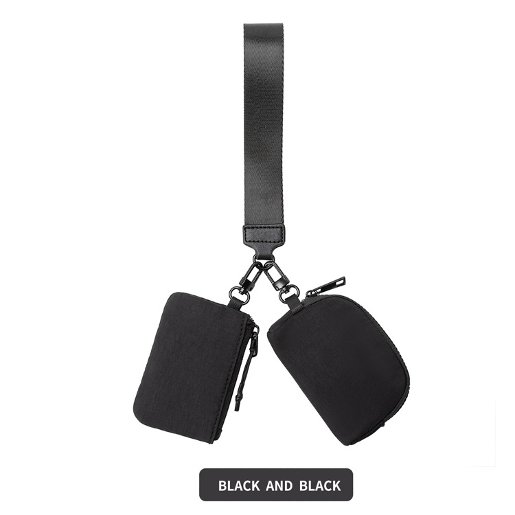 Bolso de muñeca para mujer Spot, bolso portátil Lulu para guardar tarjetas, monedero pequeño para tarjetas bancarias_voghion.com