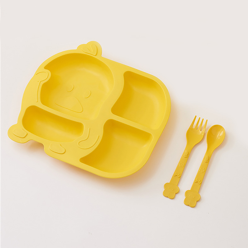 家庭用のアヒルの子供の食器セットはかわいいです。|undefined