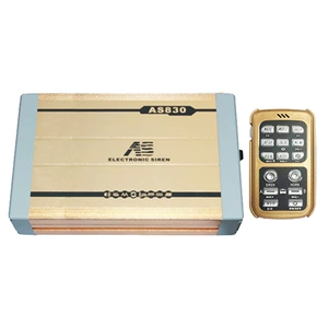 AS830KG car-mounted wireless remote control siren horn 12V24V car loudspeaker high-pitched alarm main unit