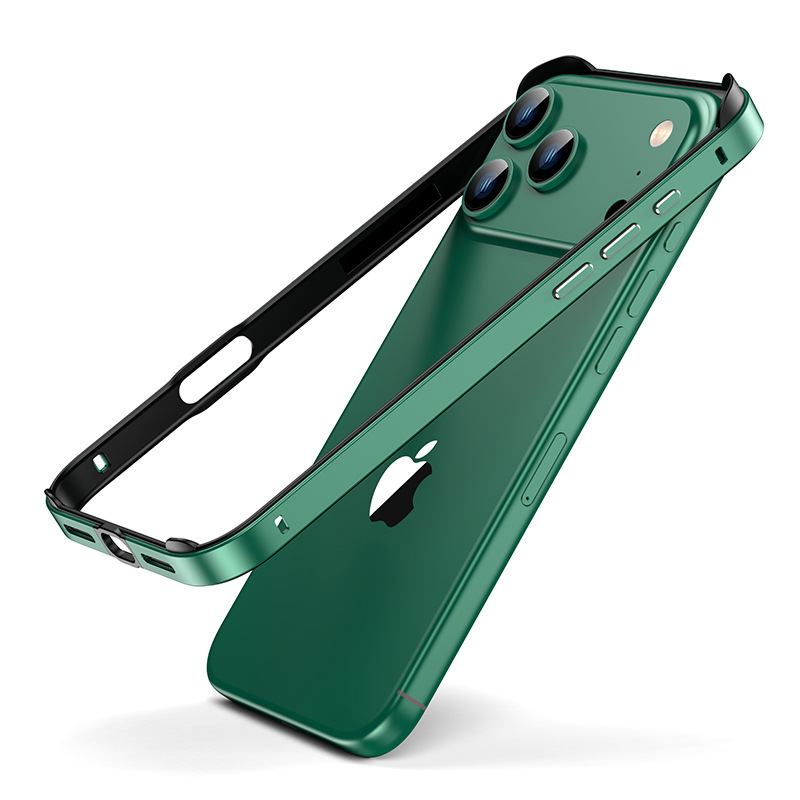 适用苹果17金属边框iPhone16手机壳15铝合金14硅胶13轻薄散热12潮|undefined