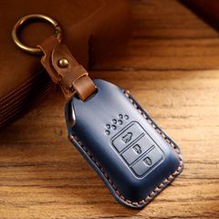 適用於汽車本田鑰匙套扣思域雅閣全包真皮鑰匙保護套扣亞馬遜熱銷