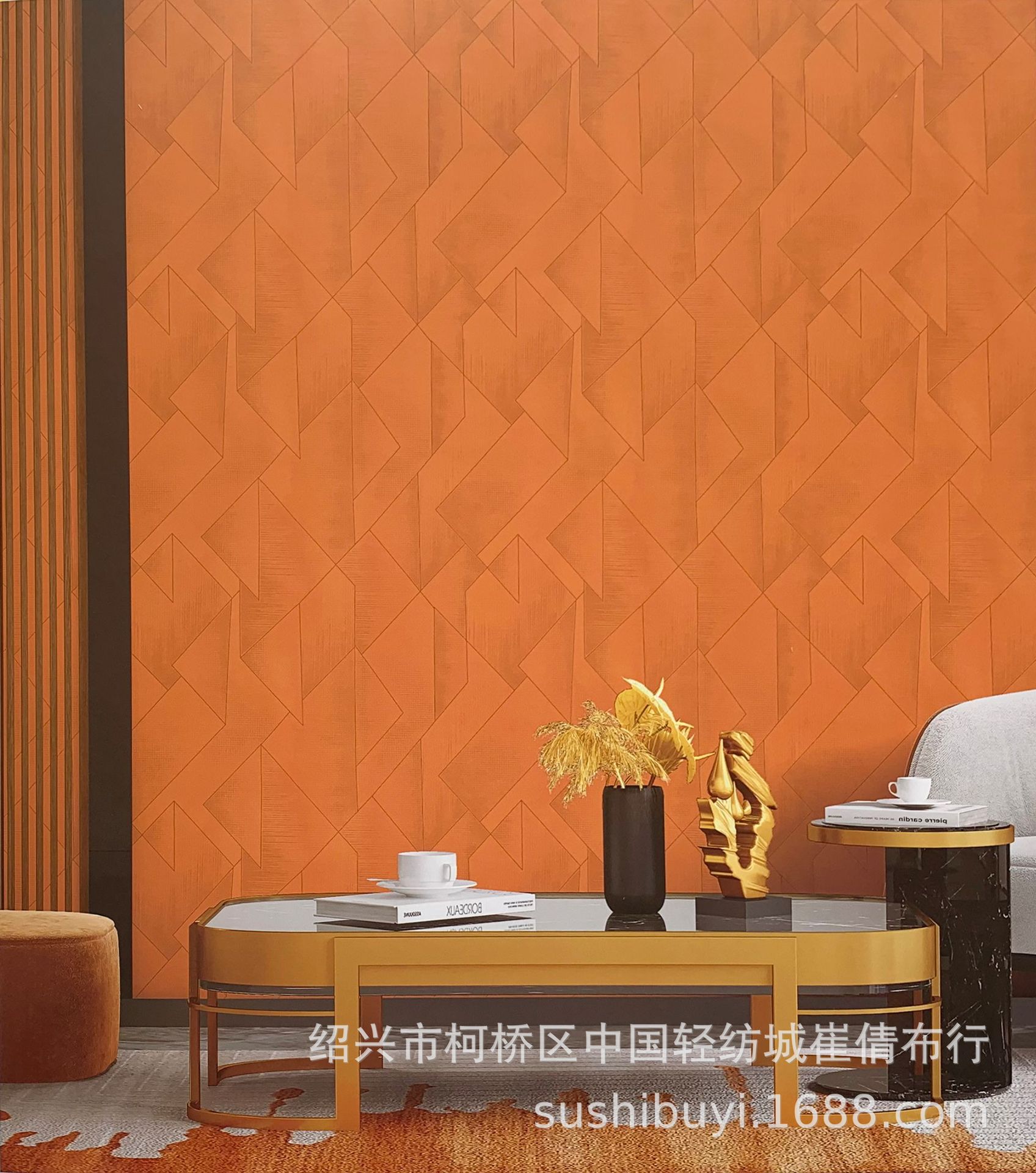 苏饰北欧风素色墙布现代简约灰色客厅卧室背景墙全屋轻奢无缝壁布