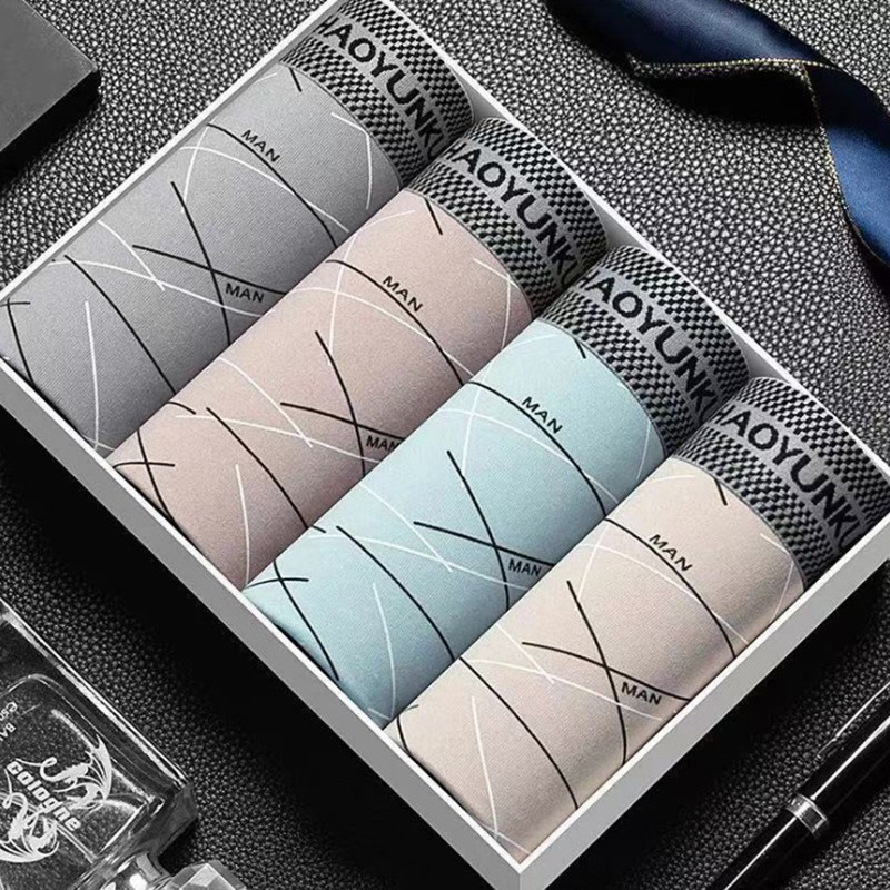 A generation of hair all kinds of network explosions underwear men's boxers plus size waist men's underpants