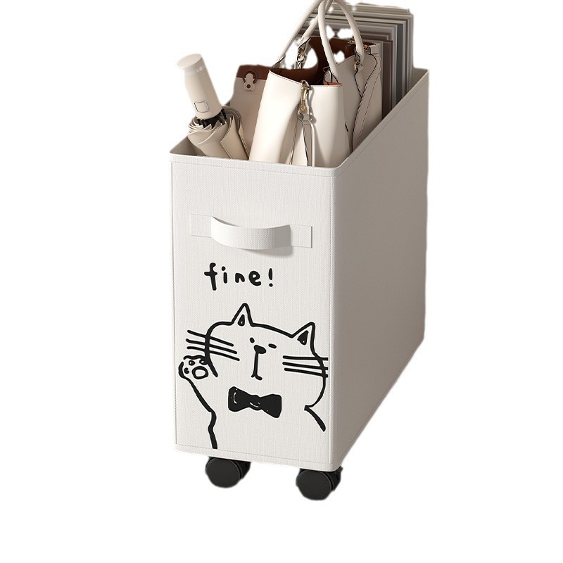 La estación de trabajo del estante debajo de la Mesa de la Oficina del carrito con ruedas coloca la canasta de la bolsa y el escritorio móvil almacena el artefacto.