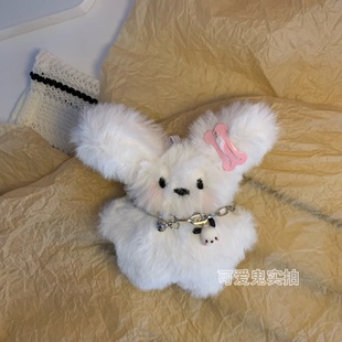 New Pilot Pink Piggy Bag Pendant Cute Girly Heart Plush Keychain Small Doll Pendant Gift