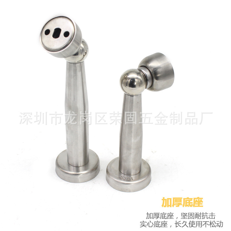 Tapón de puerta alargado de acero inoxidable Sukopu multi-especificación fuerte magnético de succión de pared interior anticolisión Tope de puerta tapón de puerta al por mayor image 3