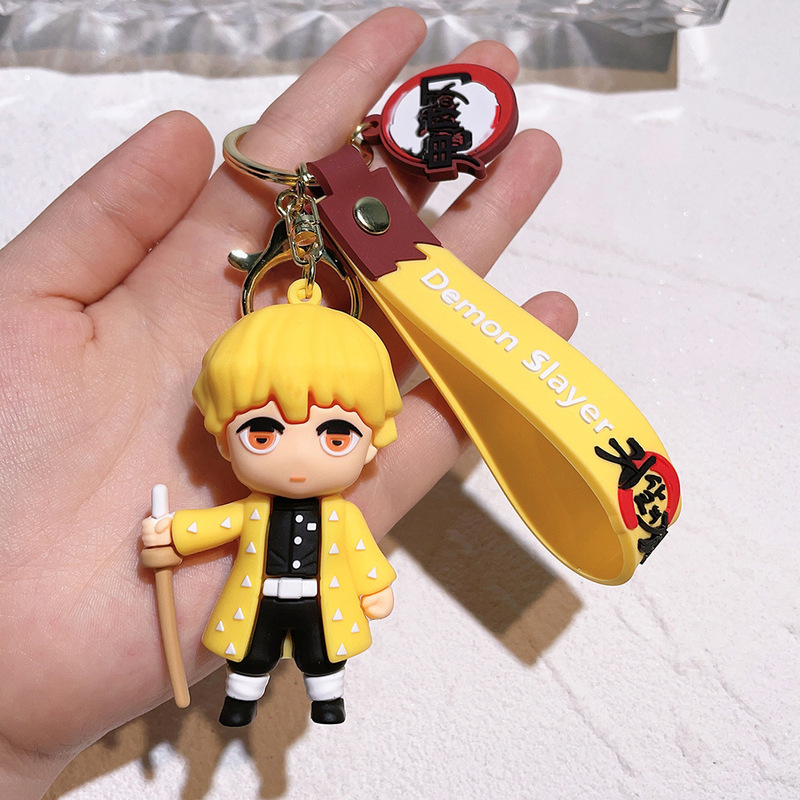 新しい立体キーホルダー車のキーチェーン漫画アニメーション人形スクールバッグペンダント手作り周辺ギフト|undefined