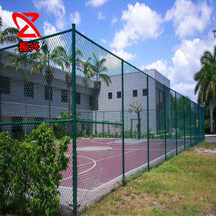 口字日字型包塑操场围网球场围网体育场围栏护栏勾花铁丝护栏网