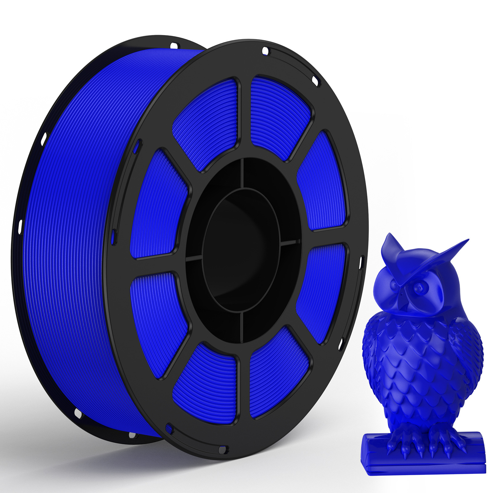 Coredi 3D Printer PETG Material consumible Impresión de alta velocidad 1,75 mm Cinta plana limpia degradable 1KG