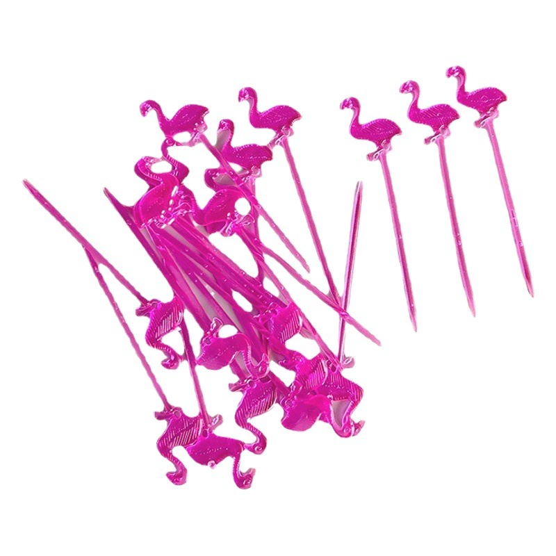 В наличии Одноразовая Вилка для фруктов креативный мульти-узор мини-торт пластиковый знак детская вилка для фруктов знак