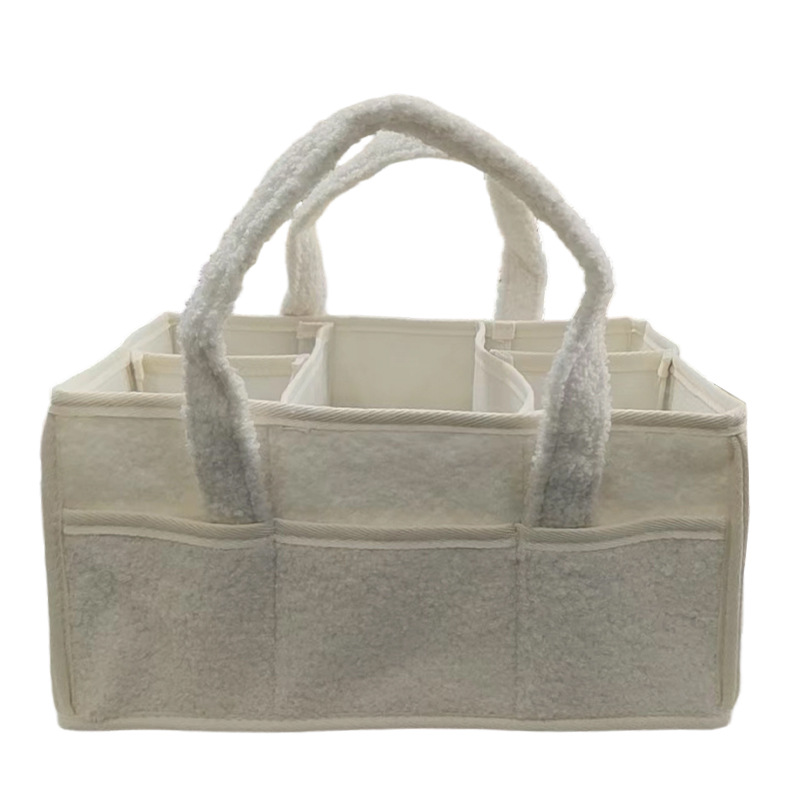 화이트 테디 벨벳  38*25*18cm