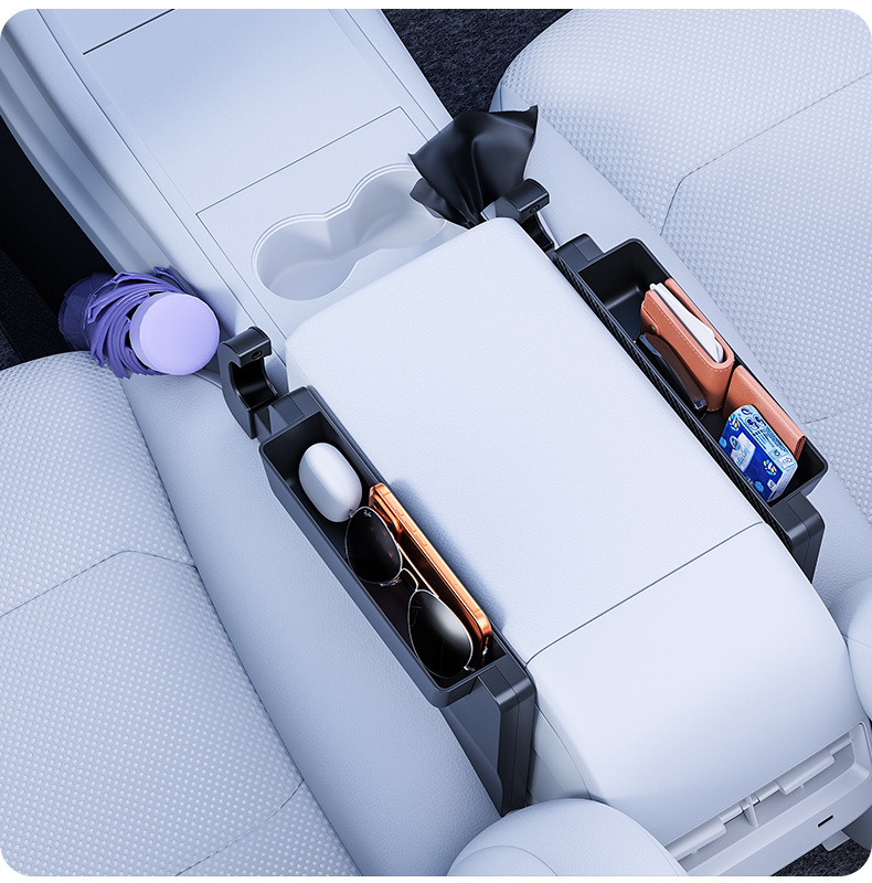 Car Multifunctional Small Table Board, Car Dining Table, Laptop Table, Seat Gap Storage Box, Storage Box