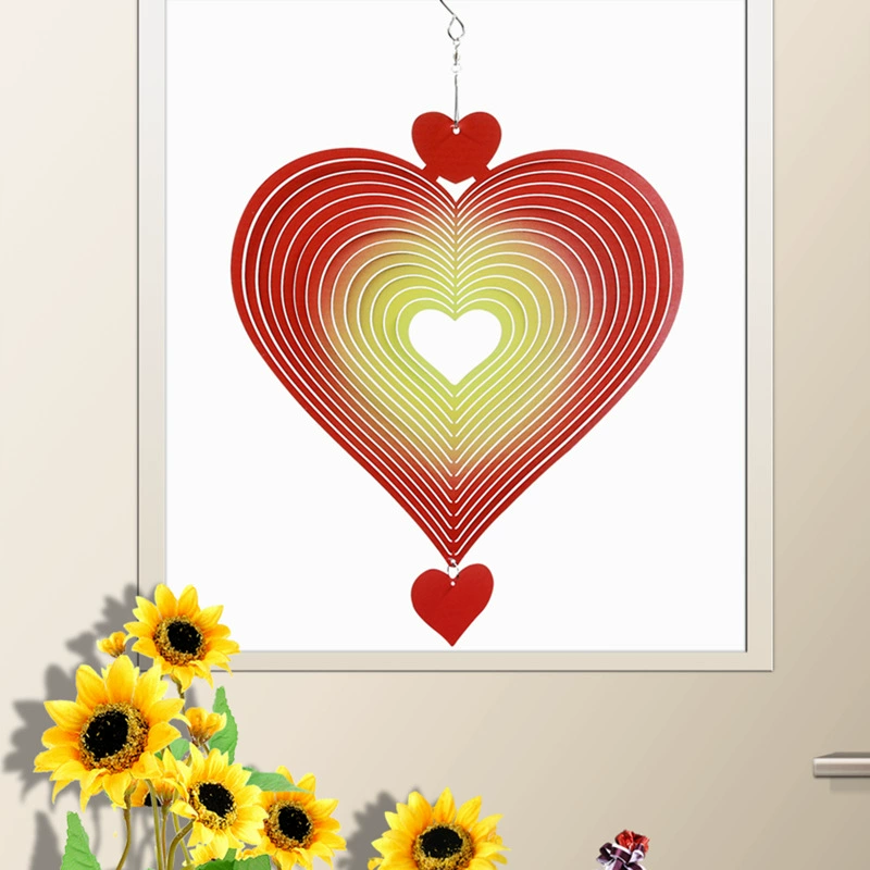 Любовь ветер перезвон ветер поворот праздничный подарок Крытый Открытый украшения дружба ностальгия Сувенир украшения для двора