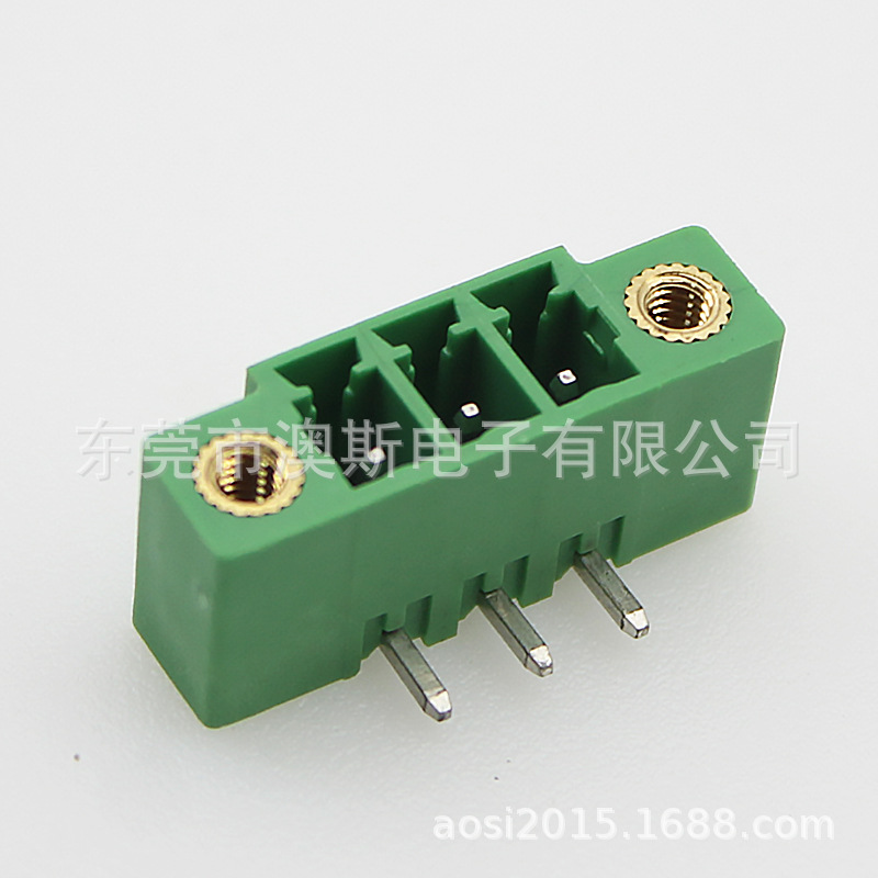 插拔式接线端子 3.5MM母头插座 FPM1.5-XX-350-04R