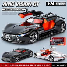 1:24奔驰AMG VISION GT概念车蝙蝠侠超级跑车模型仿真合金小汽车
