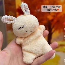 新款治愈系小兔子安抚豆袋创意新款毛绒公仔娃娃送闺蜜礼物