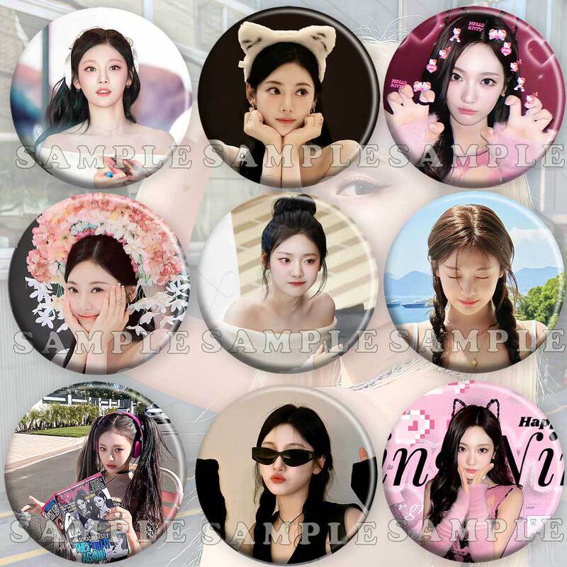 Ning Yizhuo's Peripheral Badge Pain Bag Decoration Medal Star's Peripheral Aid Millet diy Self-printed Brooch