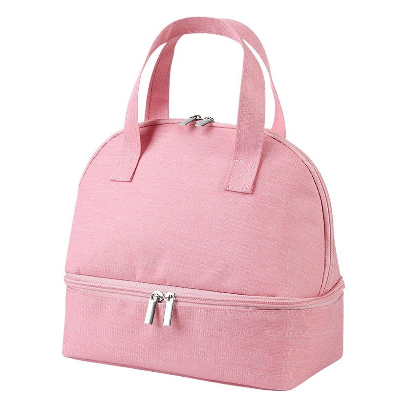 Bolsa de aislamiento térmico papel de aluminio caja de almuerzo engrosada bolso de doble capa caja de almuerzo bolsa de momia con arroz