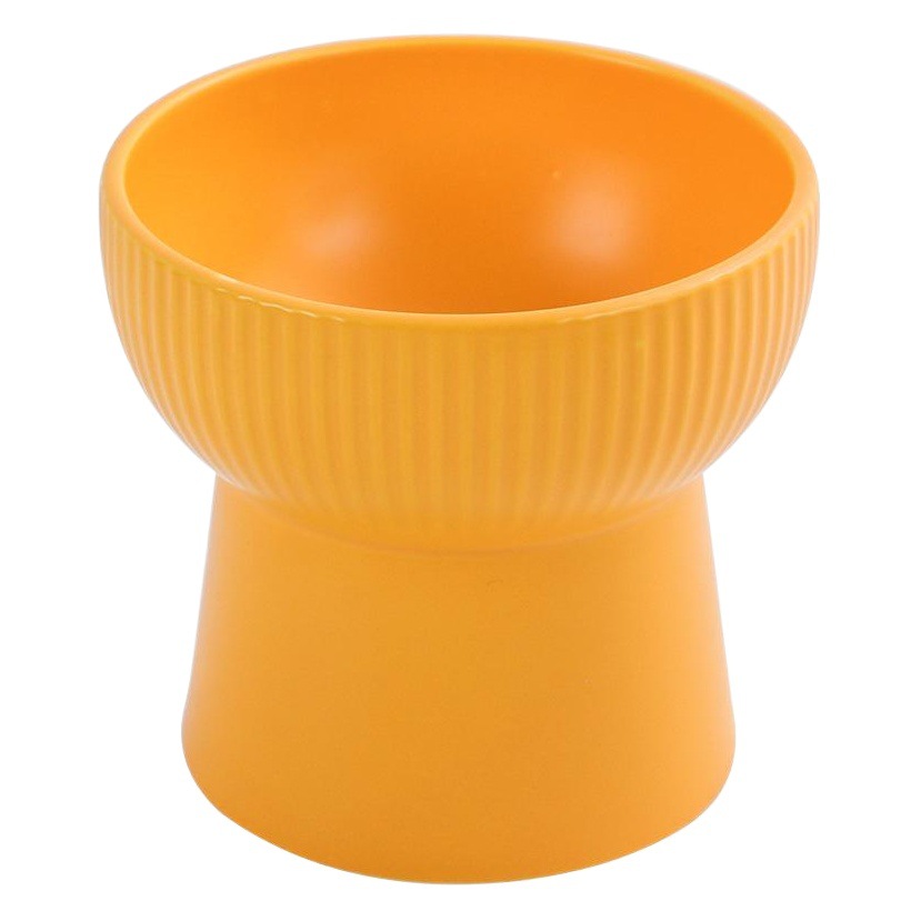 Nuevo gato tazón cuello protección en línea celebridad tazón de cerámica protección del cuello anti-negro barbilla tazón de agua lindo gato cuenca suministros para mascotas