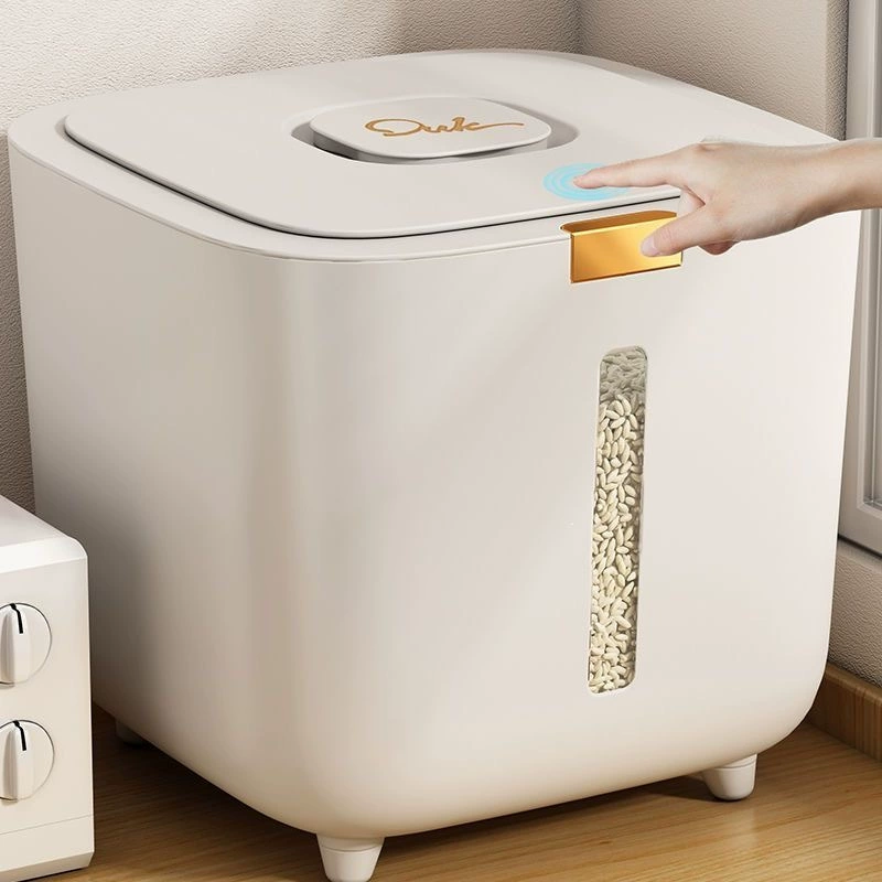 Бочка для хранения корма для домашних животных, герметичный и влагостойкий пресс с крышкой, большая емкость, бочка для хранения корма для кошек и собак, бочка для закусок, бесплатная доставка