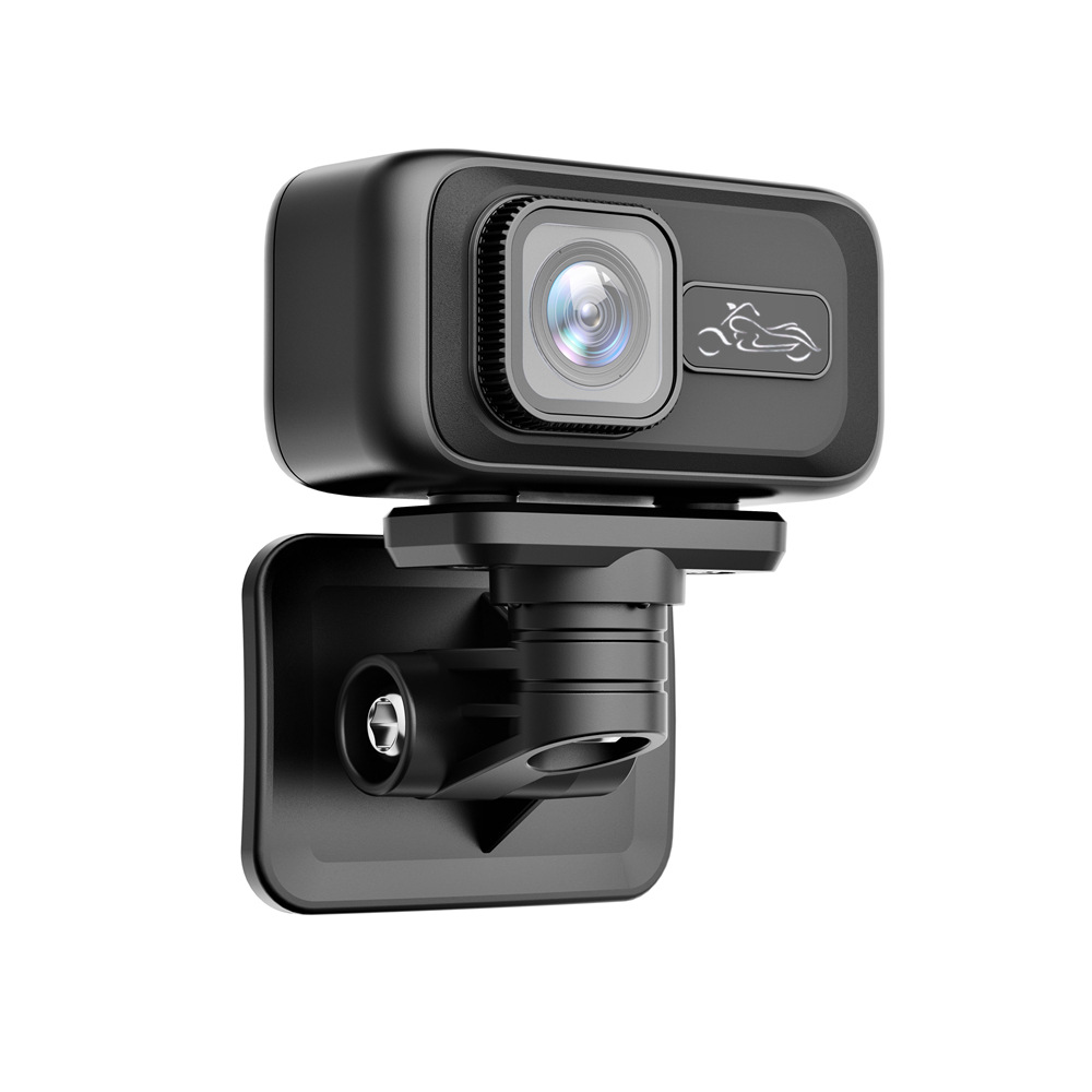 Cross-Border New Cycling Recorder Hd 2K Motorcycle Electric Bicycle Recorder Wifi Mobile Phone Interconnection