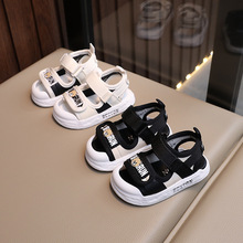 2024夏季新款婴儿宝宝鞋子男童凉鞋女童包头软底学步鞋一件代发