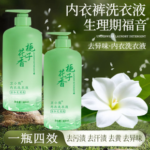 Gardenia Lingerie Laundry Detergent Bulk Special Fragrance Antibacterial Stain and Odor Remover Underwear Cleaning Liquid Genuine Stain Remover