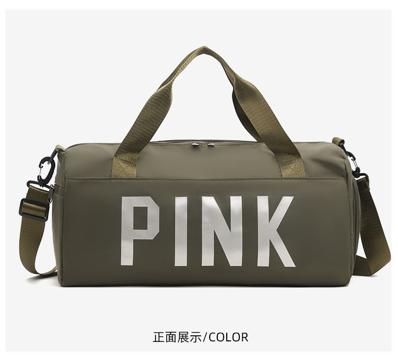 Bolsa deportiva de acondicionamiento físico de mujer ligera bolsa de viaje seca y húmeda de separación para hombres bolsa de viaje de estudiantes portátil de gran capacidad