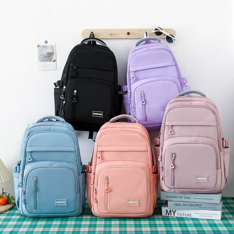 Mochila escolar para estudiantes de secundaria, versión coreana de la mochila Mori, estudiantes de primaria, tercer a sexto grado, mochila de gran capacidad, moda simple