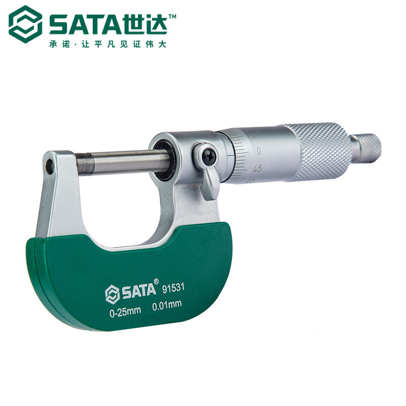 Sata/世达五金工具外径千分尺91531/91532/91533尺子