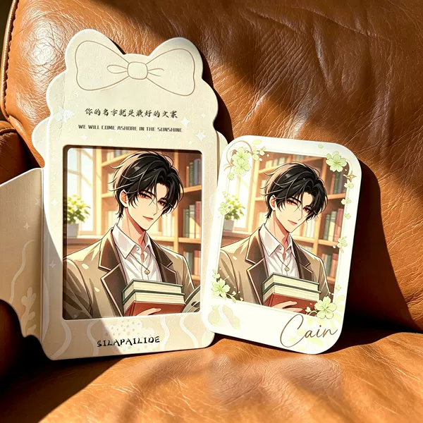 Tear-off message cards, customized cartoon-style high-appearance-value hand-tear scratch cards, cute tear-off reward and blessing cards