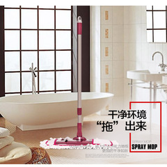 Floor mop for tile and wood flooring, easy-to-change sleeve design, rotating large mop, wholesale
