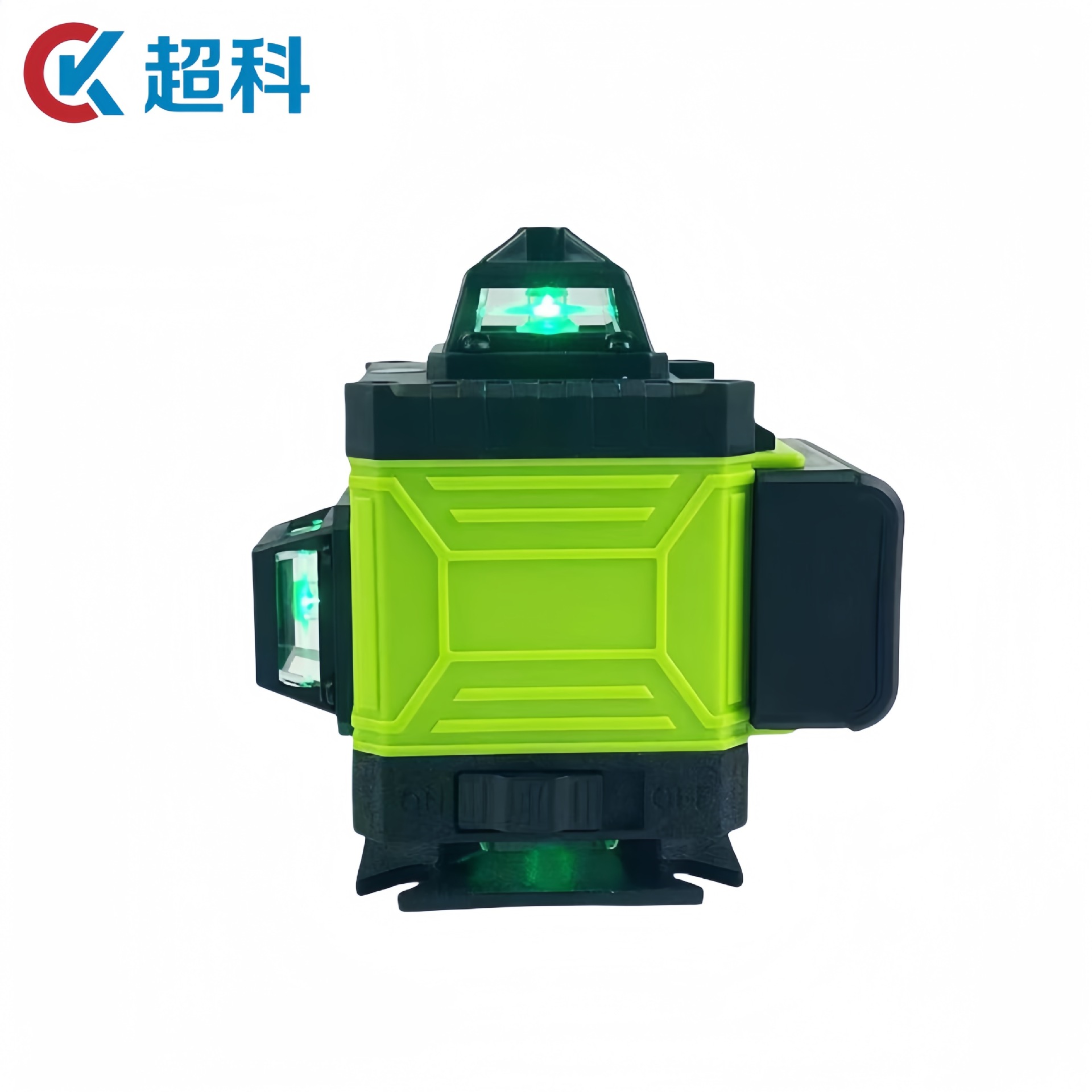 厂家批发 高精度12/16线绿光贴墙贴地仪室内外强光红外线水平仪