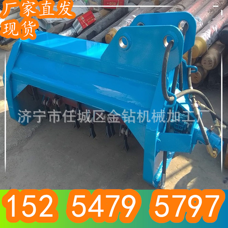 挖机改液压除草机  农用粉草机田地开荒 修剪机粉碎式清草机厂家