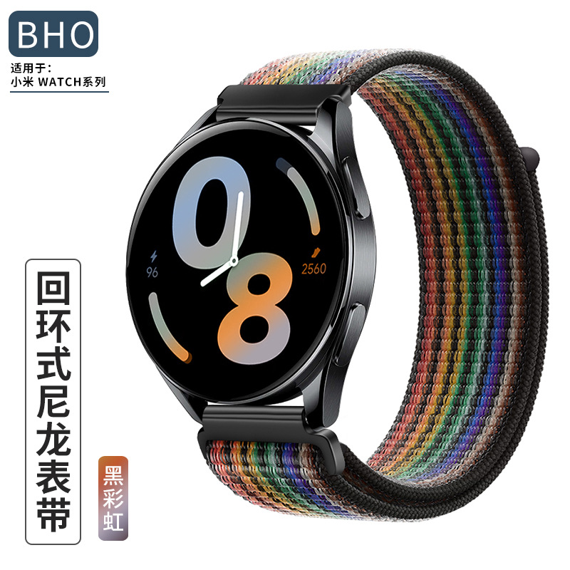 Applicable to Huawei Band GT3 Nylon Velcro Strap for Samsung Watch 4 Astronaut Watch Strap