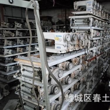 批发二手缝纫机工业电动针车158B小旋梭平车服装设备普通平缝机