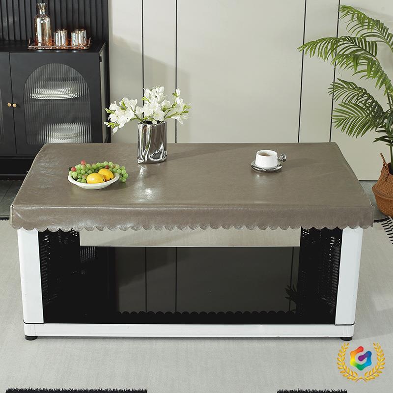 ✅桌面防水 烤火炉皮罩茶几电暖炉电烤炉桌布电火套罩长方形电炉