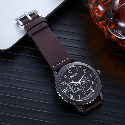 A08223men gift set business gift set wallet+belt belt+glasses+watch 4pcs/s