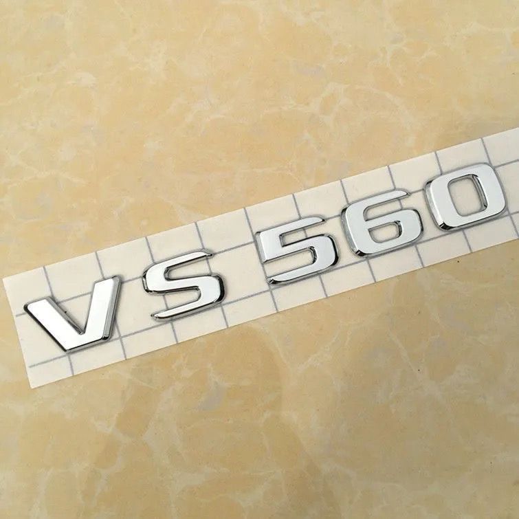 Suitable for Mercedes-Benz Vito V260L, modified with Maybach tail emblem, VS980L lettering, and VS680 letter logo