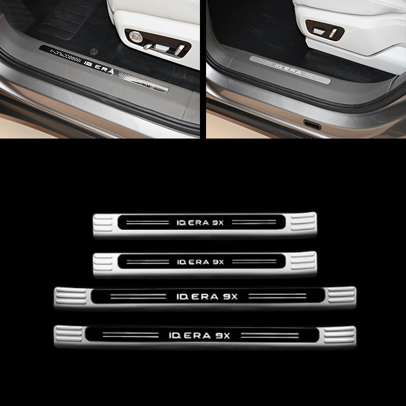 Suitable for Volkswagen Id.Era 9X Stainless Steel Threshold Strip Modification, Welcome Pedal, Trunk Rear Guard Plate, Tailgate