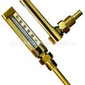 WLG系列外标式V型温度计中环温度八厂津天 船用温度计 铜壳温度计