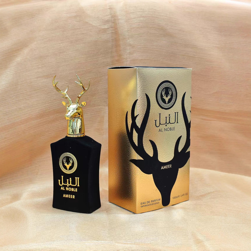 跨境热销AL NOBLE SAFEER 100ml中东阿拉伯迪拜 麋鹿香水留香持久|undefined