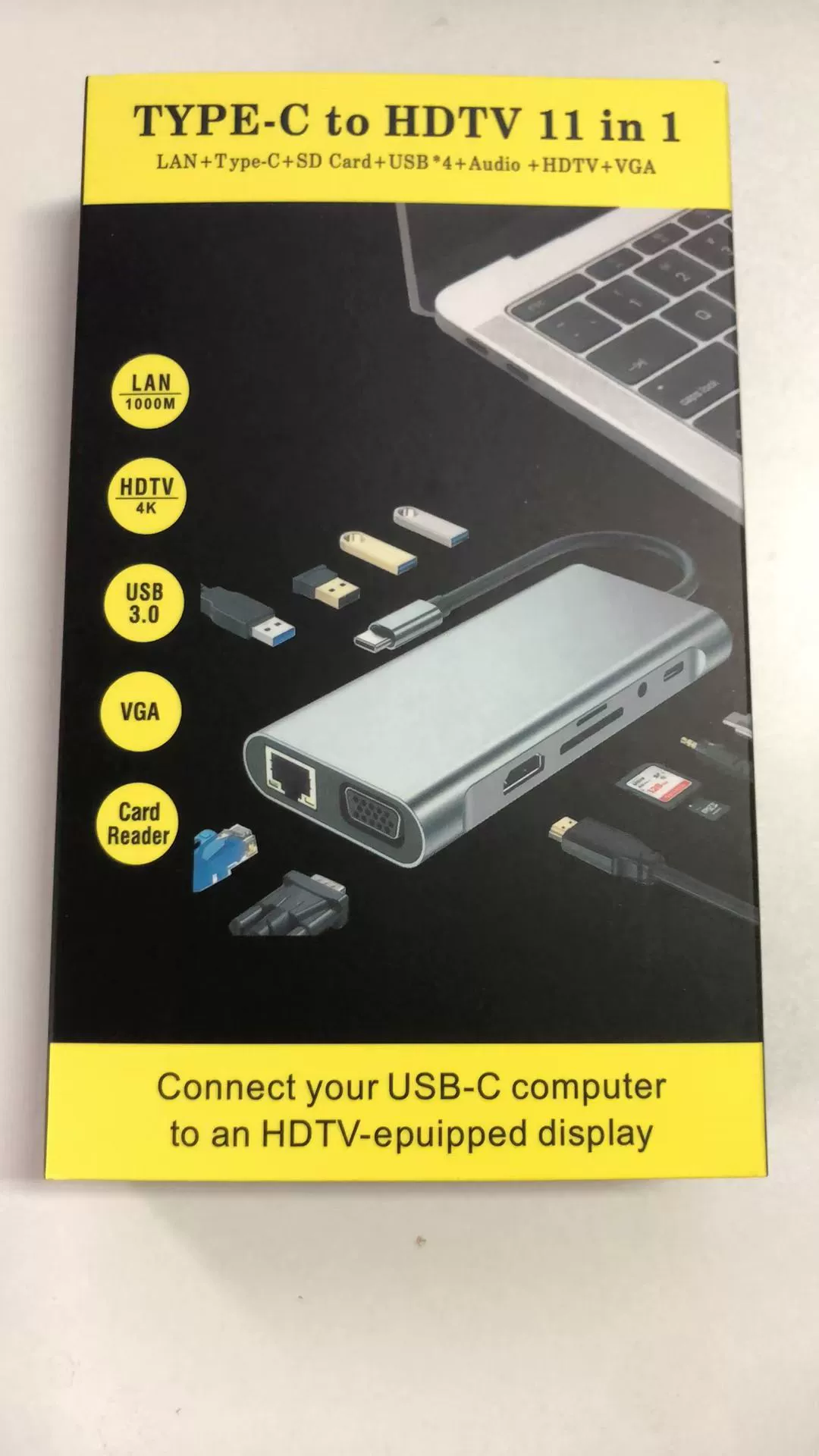 Встроенная(е) расширение для ноутбука Apple, hub, сетевой порт USB Type-C расширительная док-станция